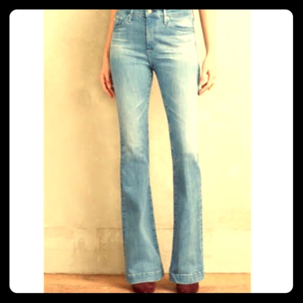 AG Janis high waisted flare jeans